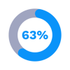 Average data volume growth